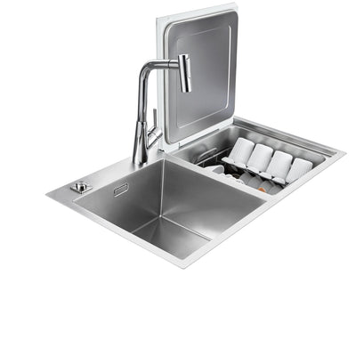 Load image into Gallery viewer, Franke Kitchen Sink Dishwasher Stainless Steel Double Bowl FSDW50