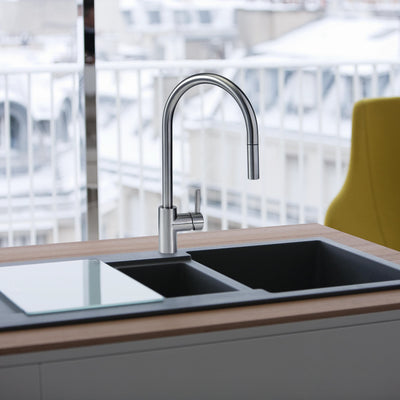 Load image into Gallery viewer, Franke Kitchen Tap Eos Neo U-Shape Pull Out Spray - CT1910S