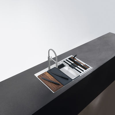 Load image into Gallery viewer, Franke Kitchen Sink Box Center Stainless Steel Double Bowl BWX 220-54-27 WCR