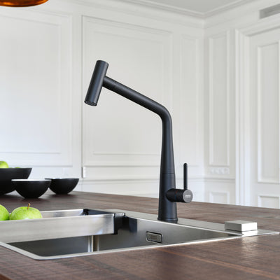 Load image into Gallery viewer, Franke Kitchen Tap Icon L-Shape Pull Out Spray