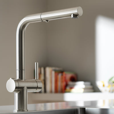 Load image into Gallery viewer, Franke Kitchen Tap Active Twist L-Shape Pull Out