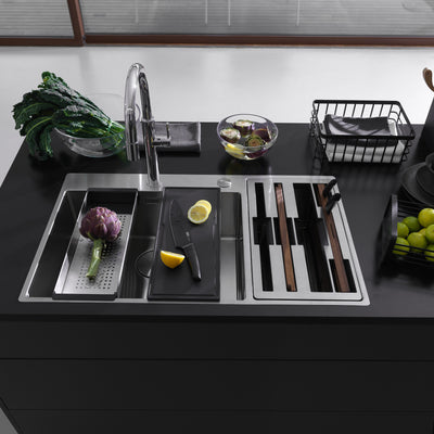 Load image into Gallery viewer, Franke Kitchen Sink Box Center Stainless Steel Double Bowl BWX 220-54-27 WCR