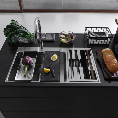 Load image into Gallery viewer, Franke Kitchen Sink Box Center Stainless Steel Double Bowl BWX 220-54-27 WCR