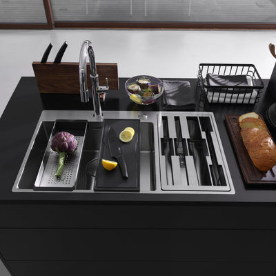 Load image into Gallery viewer, Franke Kitchen Sink Box Center Stainless Steel Double Bowl BWX 220-54-27 WCR