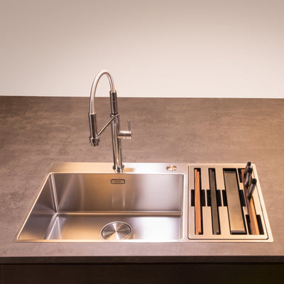 Load image into Gallery viewer, Franke Kitchen Sink Box Center Stainless Steel Double Bowl BWX 220-54-27 WCR