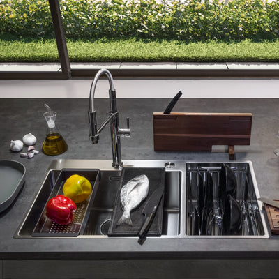 Load image into Gallery viewer, Franke Kitchen Sink Box Center Stainless Steel Double Bowl BWX 220-54-27 WCR