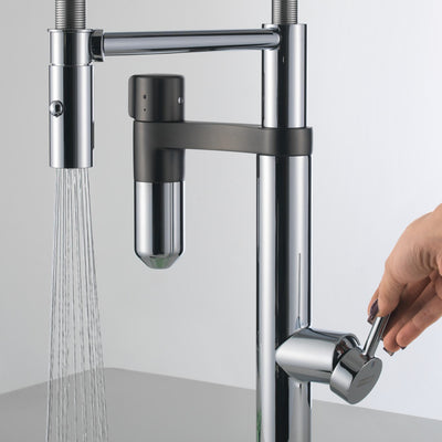 Load image into Gallery viewer, Franke Water Filter Kitchen Tap Vital Semi-Pro Pull-Out