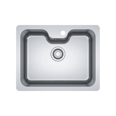 Load image into Gallery viewer, Franke Kitchen Sink Bell Stainless Steel Single Bowl - BCX 110-55