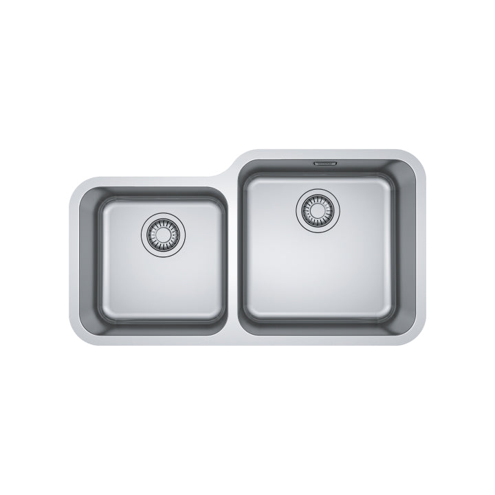 Franke Bell Kitchen Sink Stainless Steel Double Bowl BCX 120-42-35