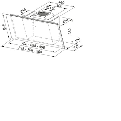 Load image into Gallery viewer, Franke Smart Hood - FSMA 905 BK/2