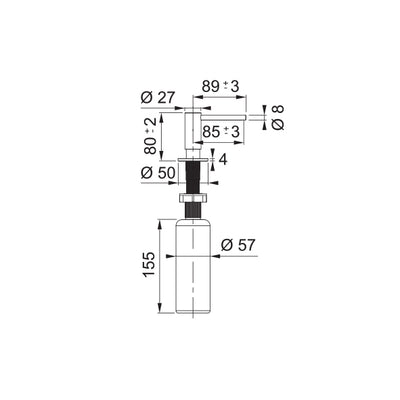 Load image into Gallery viewer, Franke Soap Dispenser Atlas