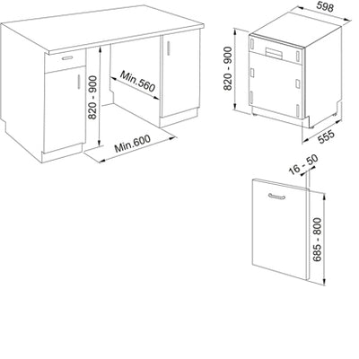 Load image into Gallery viewer, Franke Mythos Dishwasher - FDW 614 D10P DOS LP C