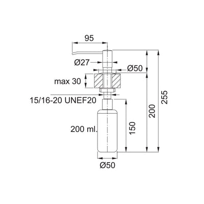Load image into Gallery viewer, Franke Soap Dispenser Bolero