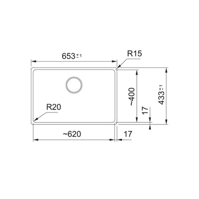 Load image into Gallery viewer, Franke Kitchen Sink Maris Granite Single Bowl MRG 210-62