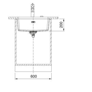 Load image into Gallery viewer, Franke Maris Kitchen Sink Granite Single Bowl MRG 110-52