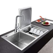 Load image into Gallery viewer, Franke Kitchen Sink Dishwasher Stainless Steel Double Bowl FSDW50
