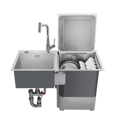Load image into Gallery viewer, Franke Sink Dishwasher Stainless Steel Single Bowl FSDW50-01BG

