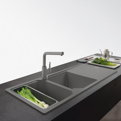 Load image into Gallery viewer, Franke Kitchen Tap Urban L-Shape Pull Out Nozzle
