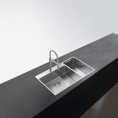Load image into Gallery viewer, Franke Kitchen Sink Box Center Stainless Steel Double Bowl BWX 220-54-27 WCR

