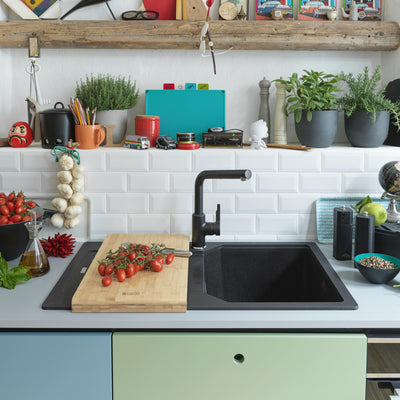 Load image into Gallery viewer, Franke Kitchen Tap Urban L-Shape Pull Out Nozzle
