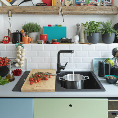 Load image into Gallery viewer, Franke Kitchen Tap Urban L-Shape Pull Out Nozzle
