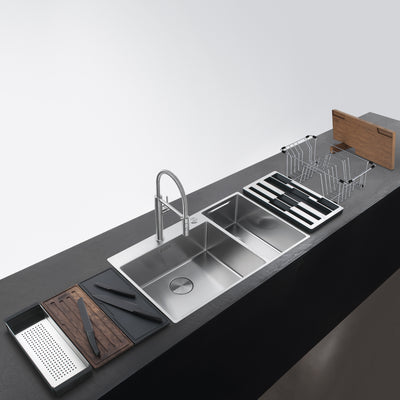 Load image into Gallery viewer, Franke Kitchen Sink Box Center Stainless Steel Double Bowl BWX 220-54-27 WCR
