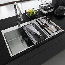 Load image into Gallery viewer, Franke Box Center Kitchen Sink Stainless Steel Double Bowl BWX 220-54
