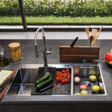 Load image into Gallery viewer, Franke Box Center Kitchen Sink Stainless Steel Double Bowl BWX 220-54
