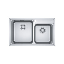 Load image into Gallery viewer, Franke Bell Kitchen Sink Stainless Steel Double Bowl BCX 620-38/32
