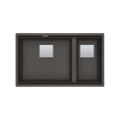Load image into Gallery viewer, Franke Kubus 2 Kitchen Sink Granite Double Bowl - KNG 120-46-21
