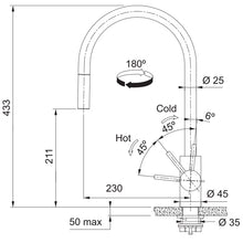 Load image into Gallery viewer, Franke Eos Neo Kitchen Tap Pull Out Nozzle - CT1910S
