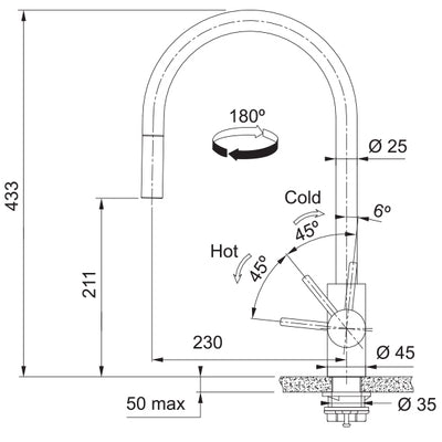 Load image into Gallery viewer, Franke Kitchen Tap Eos Neo Pull Out Nozzle - CT136S
