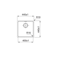 Load image into Gallery viewer, Franke Felix Kitchen Sink Stainless Steel Single Bowl FEX 110-40
