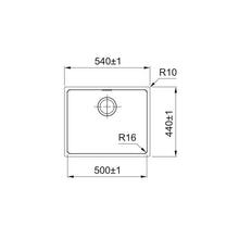 Load image into Gallery viewer, Franke Felix Kitchen Sink Stainless Steel Single Bowl FEX 110-50
