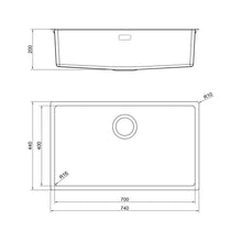 Load image into Gallery viewer, Franke Felix Kitchen Sink Stainless Steel Single Bowl FEX 110-70
