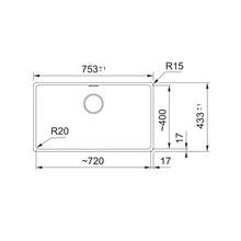 Load image into Gallery viewer, Franke Maris Kitchen Sink Granite Single Bowl MRG 110-72
