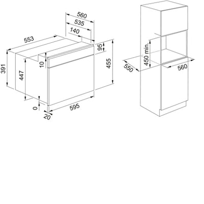 Load image into Gallery viewer, Franke Maris Microwave - FMA 45 MW XS
