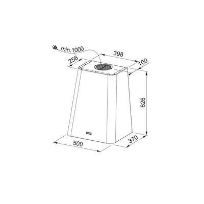 Load image into Gallery viewer, Franke Hood Smart Deco Wall-mounted FSMD508

