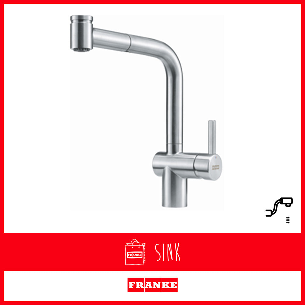 Franke Tap Atlas Neo Pull Out Spray Stainless Steel CT196S