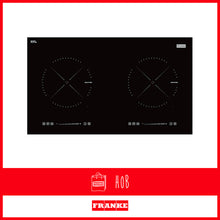 Load image into Gallery viewer, Franke Induction Hob Onyx Double Zone Horizontal Black Glass FIH7210
